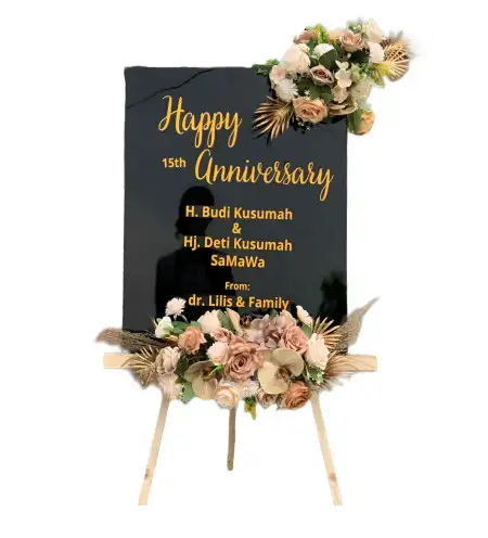Papan Bunga Akrilik Kalikarung